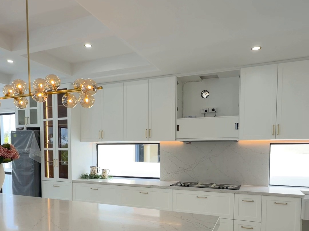 Kitchen pendant & downlights